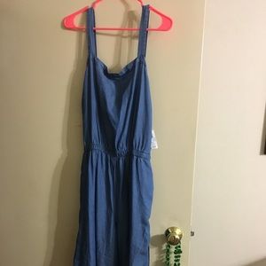 Denim/jean jumper, old navy